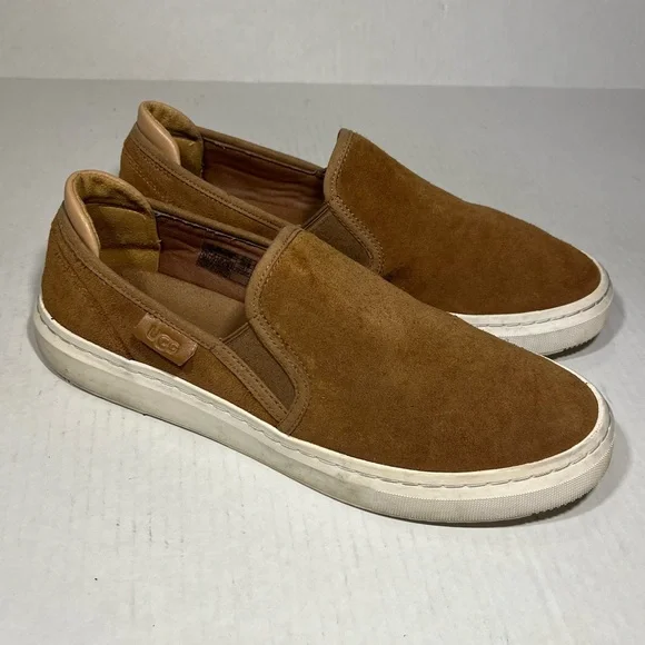 UGG | Shoes | Ugg Womens 95 Tan Brown Suede Slip On Alameda  display picture 1